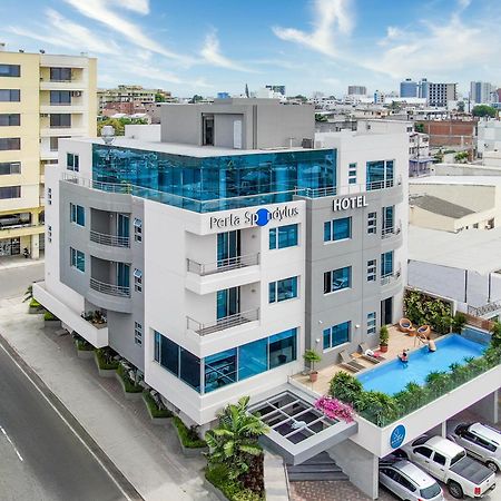 Hotel Perla Spondylus Manta Bagian luar foto