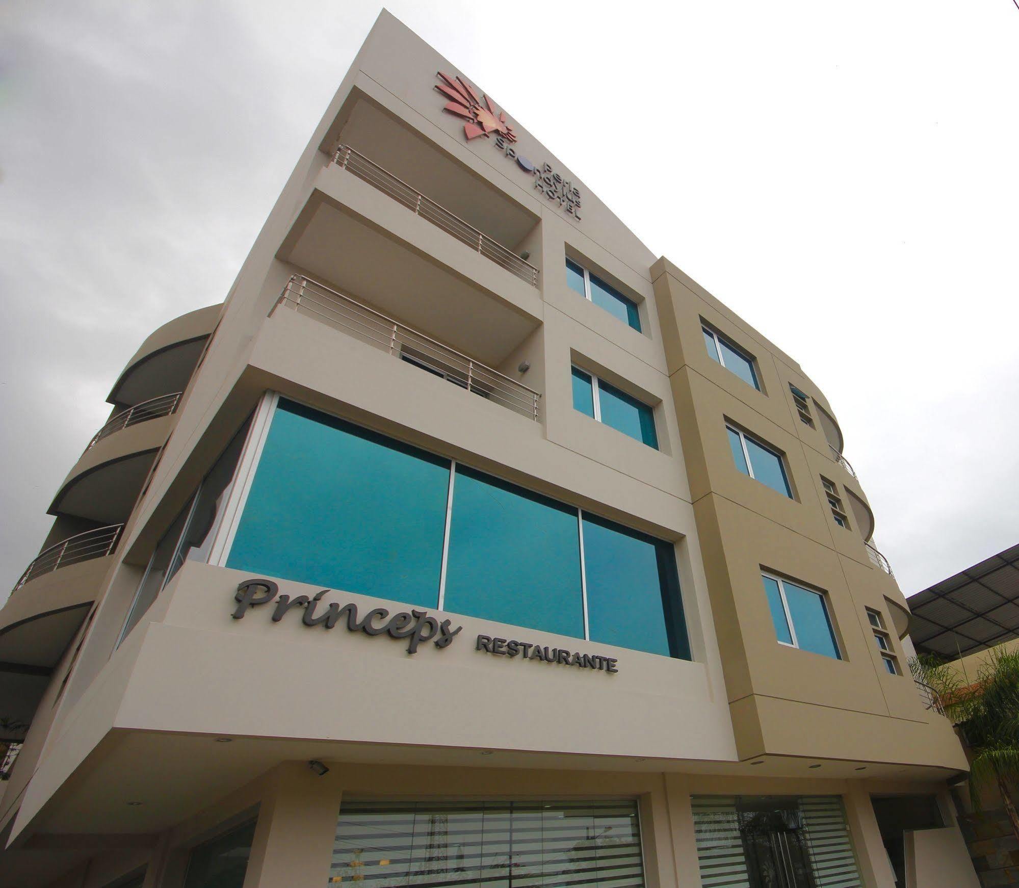 Hotel Perla Spondylus Manta Bagian luar foto